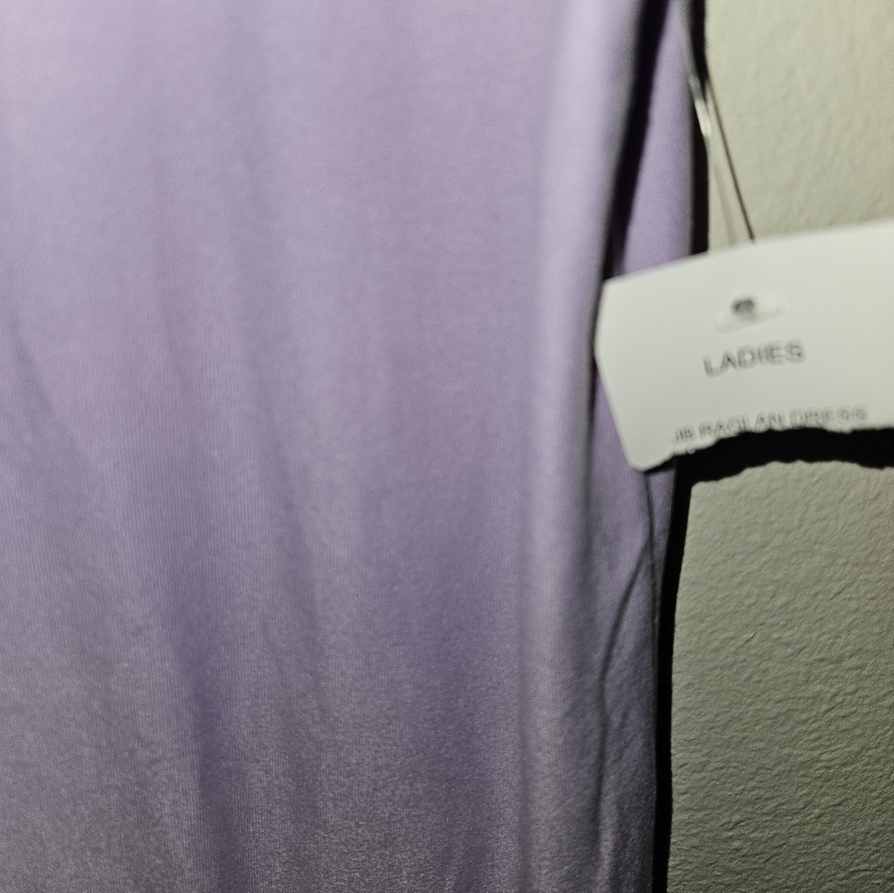 Just Be Womans Purple T Shirt Dress Size M - Picture 6 of 12
